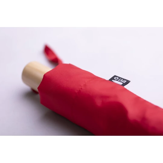 Wiatroodporny parasol manualny RPET, składany (V0762-05)
