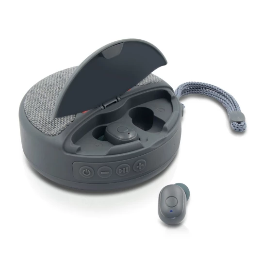 Głośnik bezprzewodowy 5W Air Gifts, radio, bezprzewodowe słuchawki douszne | Caleb (V7282-19)