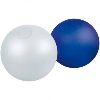 Piłka plażowa z PVC 40 cm - biały - (GM-51029-06)