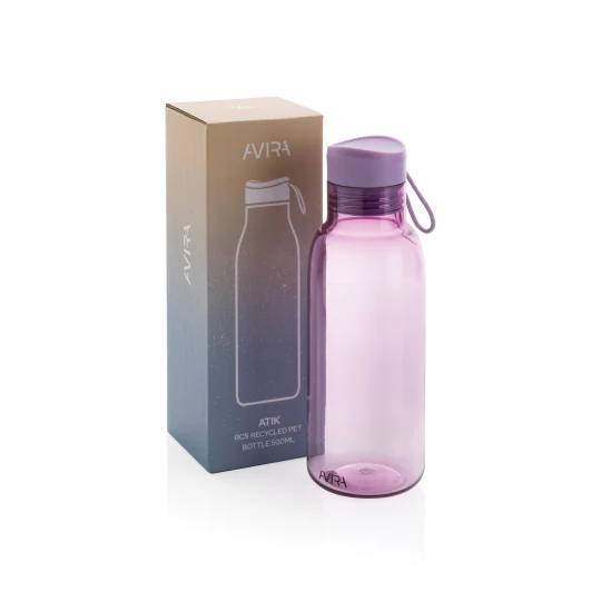 Butelka sportowa 500 ml Avira Atik z RPET (P438.039)
