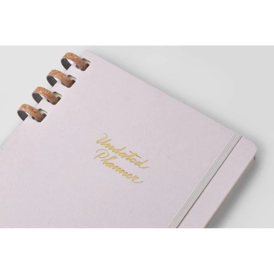 Spiralny kalendarz MOLESKINE Undated Life (VM690-21)