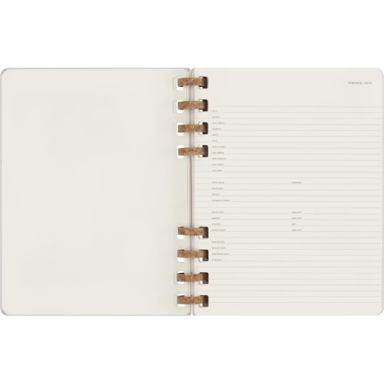 Spiralny kalendarz MOLESKINE Undated Life (VM690-21)