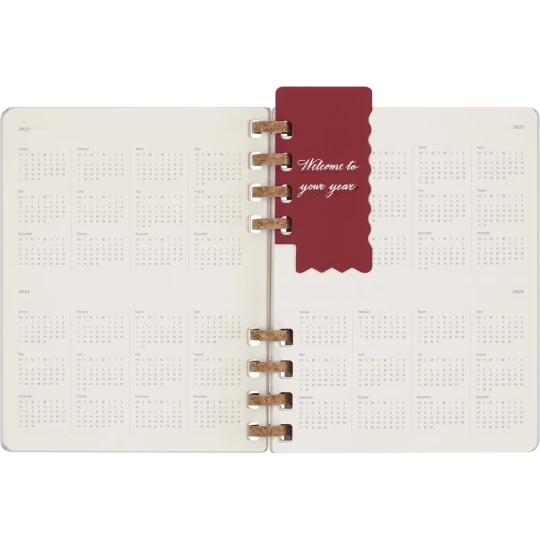 Spiralny kalendarz MOLESKINE Undated Life (VM690-21)