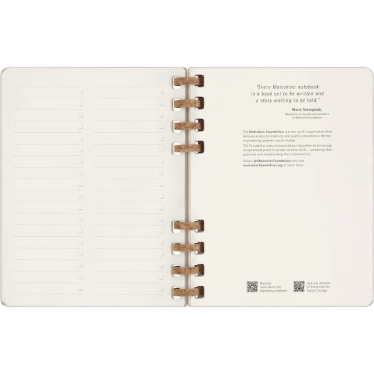 Spiralny kalendarz MOLESKINE Undated Life (VM690-21)