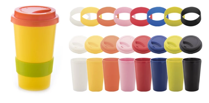 CreaCup personalizowany kubek termiczny - wielokolorowy (AP892006)