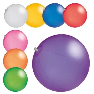 Piłka plażowa z PVC 40 cm - zielony - (GM-51029-09)