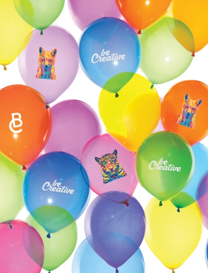 CreaBalloon balon, pastelowe kolory - wielokolorowy (AP718093)