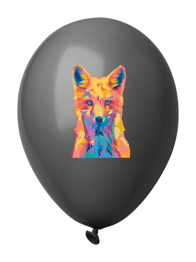 CreaBalloon balon, pastelowe kolory - czarny (AP718093-10)