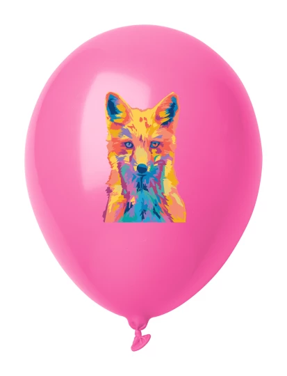 CreaBalloon balon, pastelowe kolory - fuksji (AP718093-25)