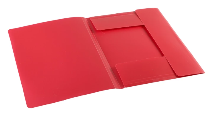 Alpin teczka na dokumenty z pvc - czerwony (AP731721-05)