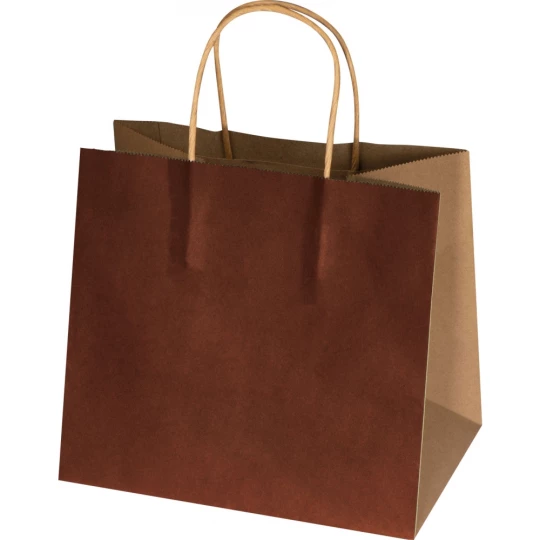 Torba papierowa mała - brązowy - (GM-61818-01)