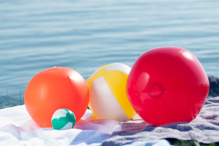 Magno piłka plażowa (ø40 cm) - czerwony (AP731795-05)