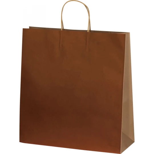 Torba papierowa duża - brązowy - (GM-61817-01)