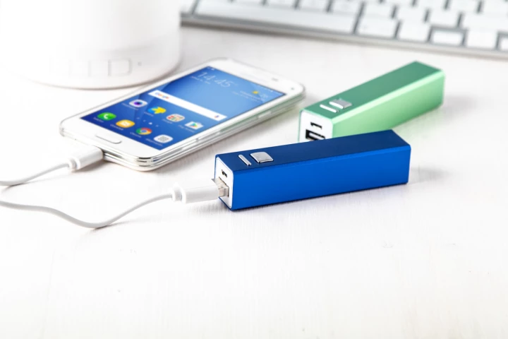 Powerbank Thazer 2200mAh - niebieski (AP741469-06)