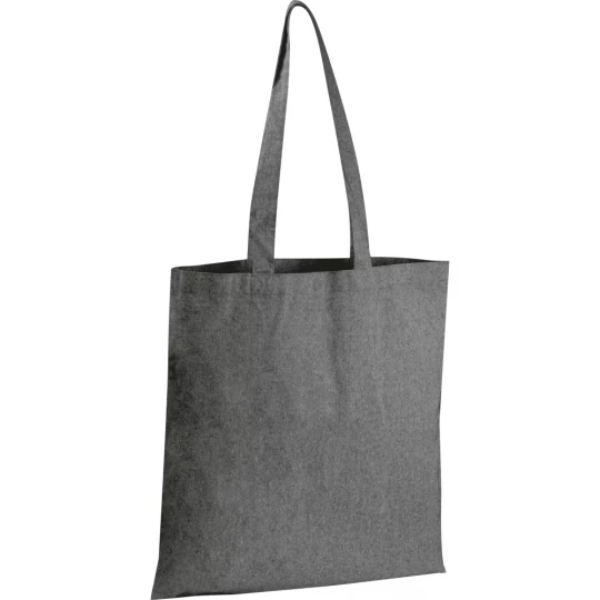 Torba bawełniana, długie uchwyty - czarny - (GM-62358-03)