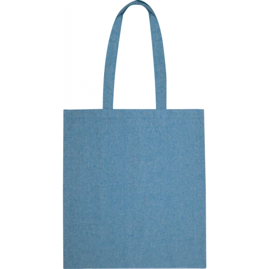 Torba bawełniana, długie uchwyty - niebieski - (GM-62358-04)