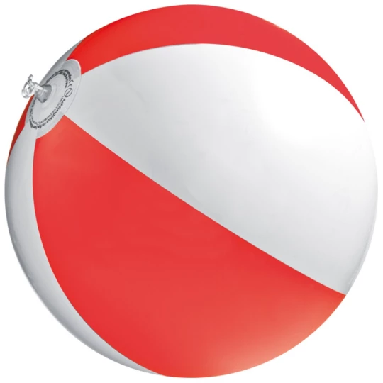 Piłka plażowa z PVC 40 cm - czerwony - (GM-51051-05)
