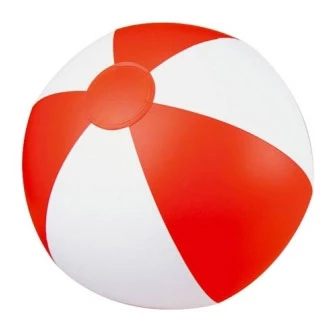 Piłka plażowa z PVC 40 cm - czerwony - (GM-51051-05)