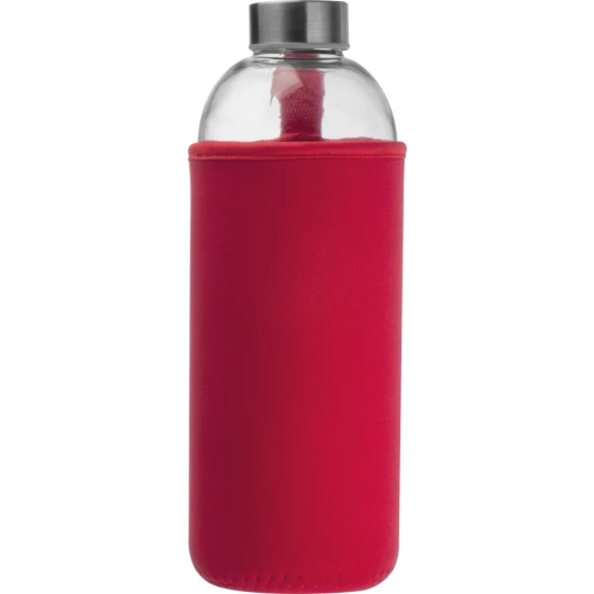 Butelka w neoprenowym pokrowcu 1000 ml - czerwony - (GM-62427-05)