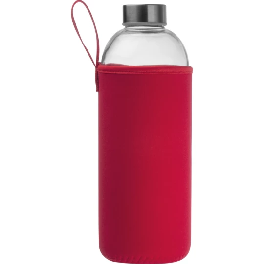 Butelka w neoprenowym pokrowcu 1000 ml - czerwony - (GM-62427-05)