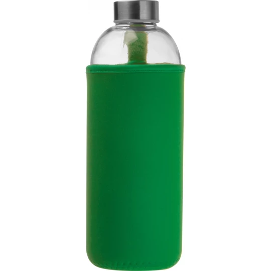 Butelka w neoprenowym pokrowcu 1000 ml - zielony - (GM-62427-09)