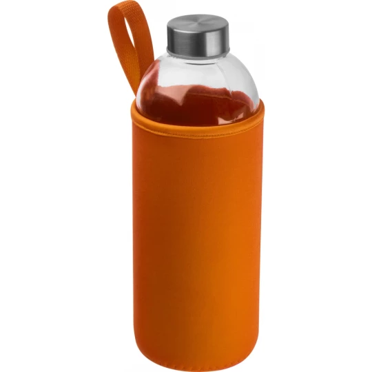 Butelka w neoprenowym pokrowcu 1000 ml - pomarańczowy - (GM-62427-10)