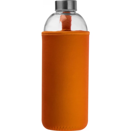 Butelka w neoprenowym pokrowcu 1000 ml - pomarańczowy - (GM-62427-10)