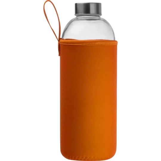 Butelka w neoprenowym pokrowcu 1000 ml - pomarańczowy - (GM-62427-10)