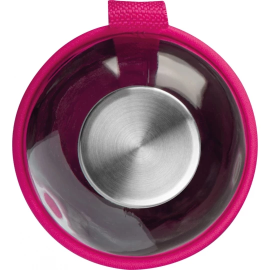 Butelka w neoprenowym pokrowcu 1000 ml - różowy - (GM-62427-11)