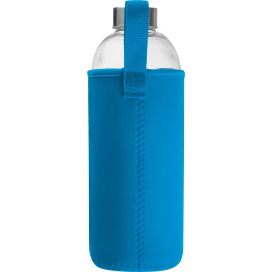 Butelka w neoprenowym pokrowcu 1000 ml - jasnoniebieski - (GM-62427-24)