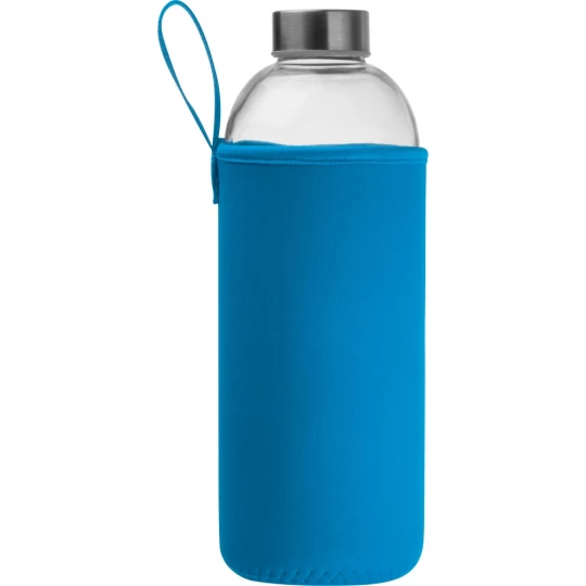 Butelka w neoprenowym pokrowcu 1000 ml - jasnoniebieski - (GM-62427-24)