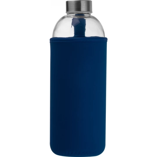 Butelka w neoprenowym pokrowcu 1000 ml - granatowy - (GM-62427-44)