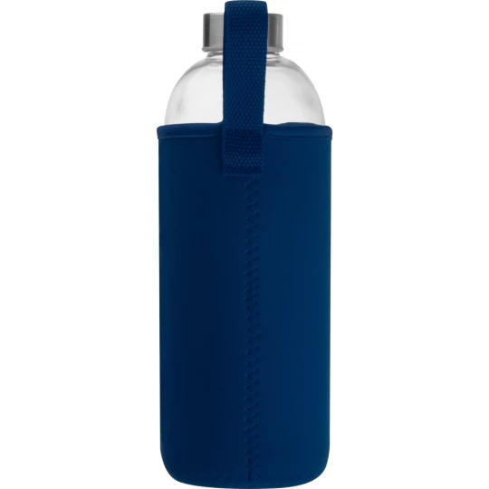 Butelka w neoprenowym pokrowcu 1000 ml - granatowy - (GM-62427-44)