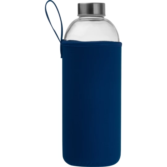 Butelka w neoprenowym pokrowcu 1000 ml - granatowy - (GM-62427-44)