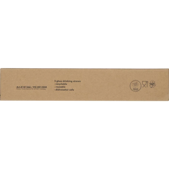 Zestaw słomek 21 cm - przeźroczysty - (GM-81815-66)