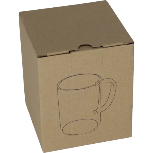 Kubek szklany 250 ml - żółty - (GM-82340-08)