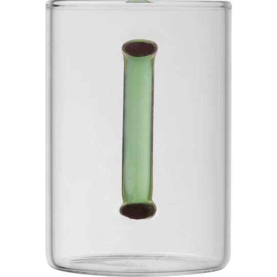 Kubek szklany 250 ml - zielony - (GM-82340-09)