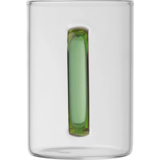 Kubek szklany 250 ml - zielony - (GM-82340-09)