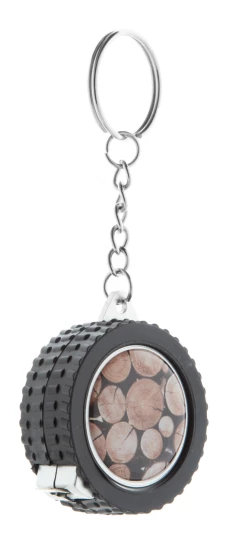 Wheel brelok ''koło'' z miarką - czarny (AP810315)
