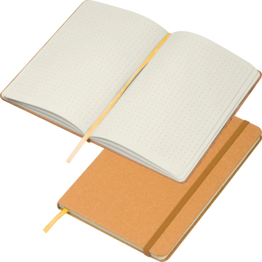 Notes A5 z papieru z recyklingu - brązowy - (GM-21799-01)