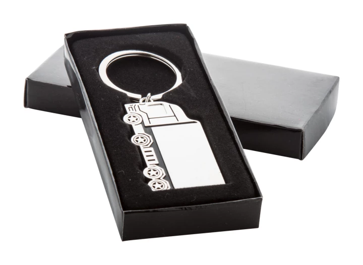 Basset brelok do kluczy - srebrny (AP810731)