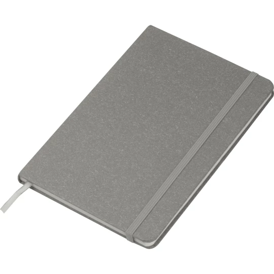 Notes A5 z papieru z recyklingu - szary - (GM-21799-07)