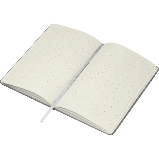 Notes A5 z papieru z recyklingu - szary - (GM-21799-07)