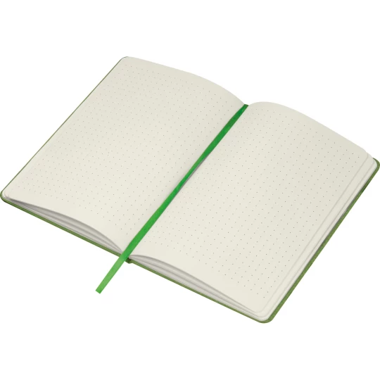 Notes A5 z papieru z recyklingu - zielony - (GM-21799-09)