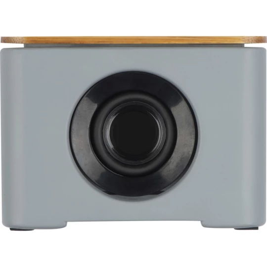 Głośnik Bluetooth z ładowarką indukcyjną - szary - (GM-22426-07)