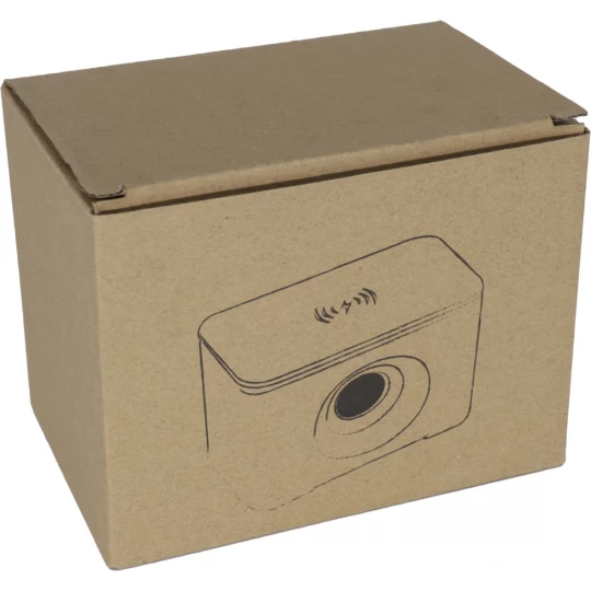 Głośnik Bluetooth z ładowarką indukcyjną - szary - (GM-22426-07)