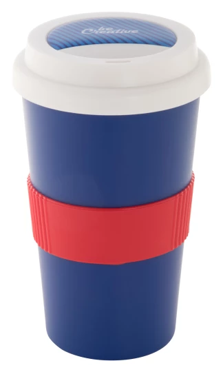 CreaCup personalizowany kubek termiczny - biały (AP892006-01_B)