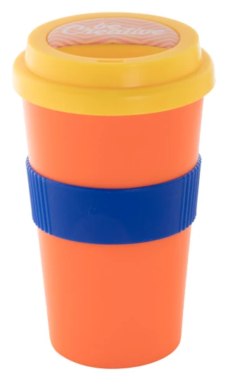 CreaCup personalizowany kubek termiczny - pomarańcz (AP892006-03_A)