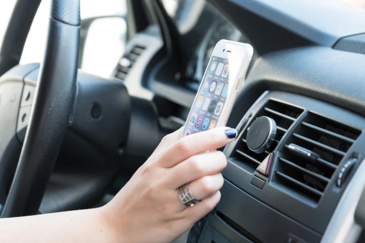 Aragor uchwyt na telefon - srebrny (AP781603-21)
