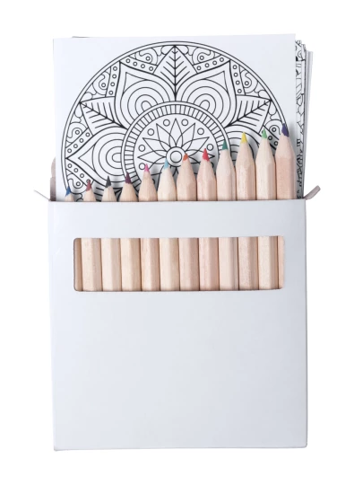 Boltex mandala z zestawem do kolorowania - szary (AP781757)